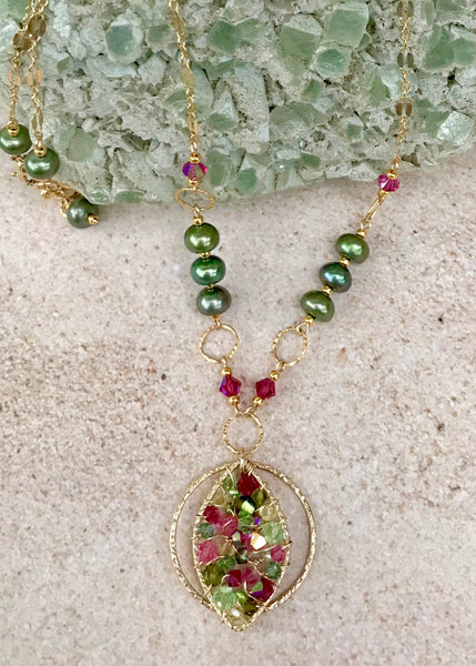 Belle Époque 1  — Tutti Fruiti — Bloom Collection Necklace