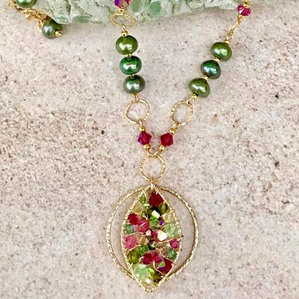 Belle Époque 1  — Tutti Fruiti — Bloom Collection Necklace