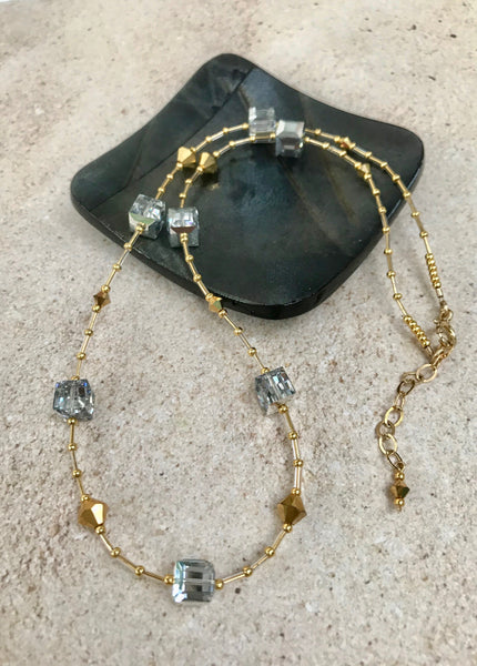 Mix and Mingle Necklace — Silver and Gold